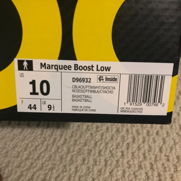 Marquee boost low basketball shoes - Picture 5 of 5